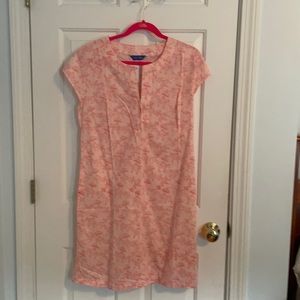 Three Islands Watch Hill Elephant Print  Dress L